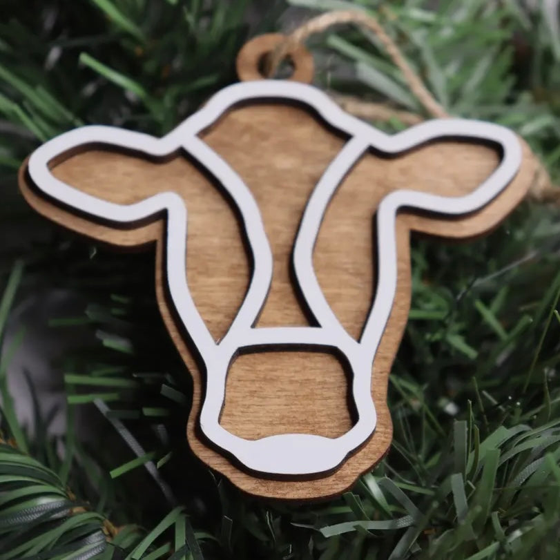 The Trendy Traveler - Wood Ornaments