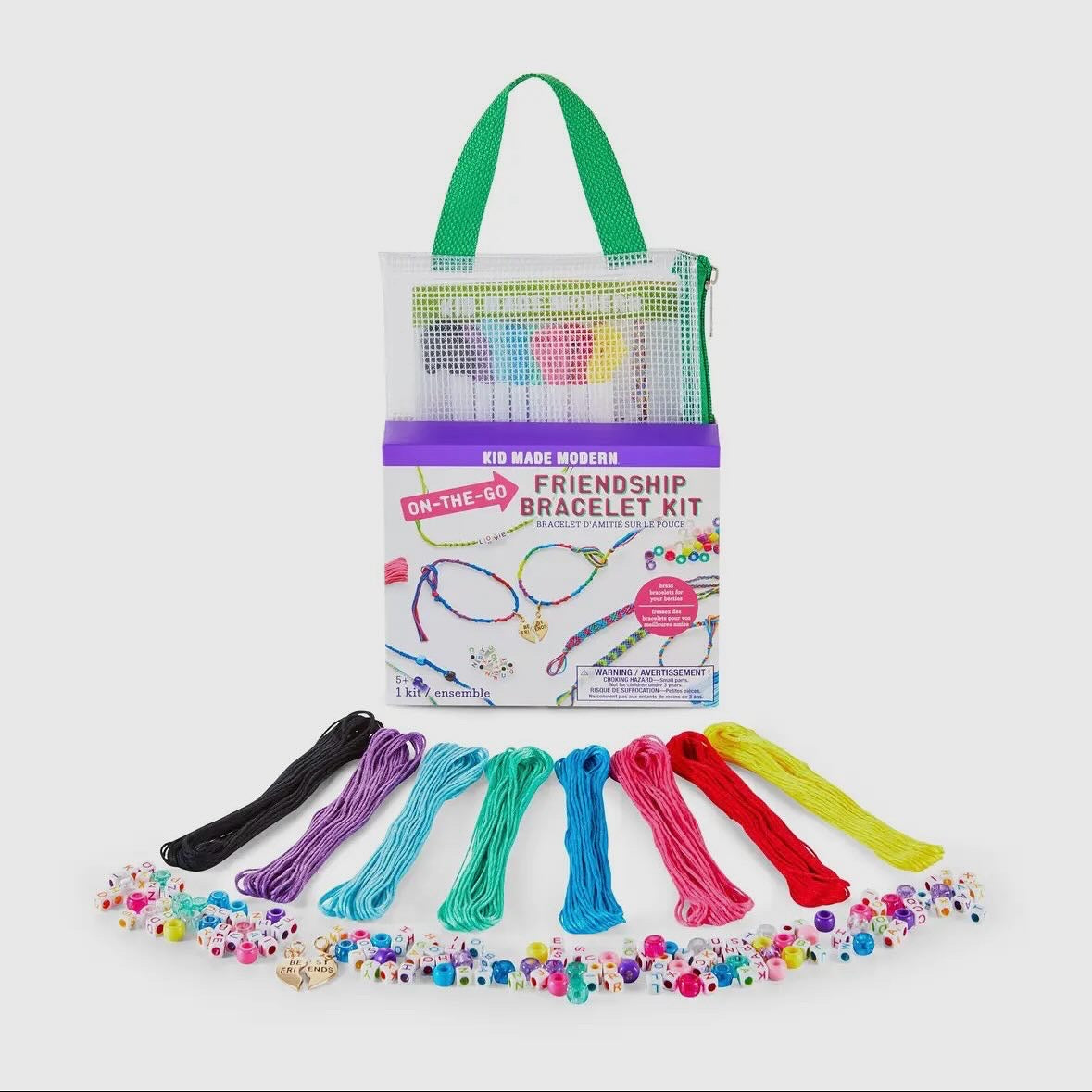 Kid Made Modern On-the-Go Friendship Bracelet Kit