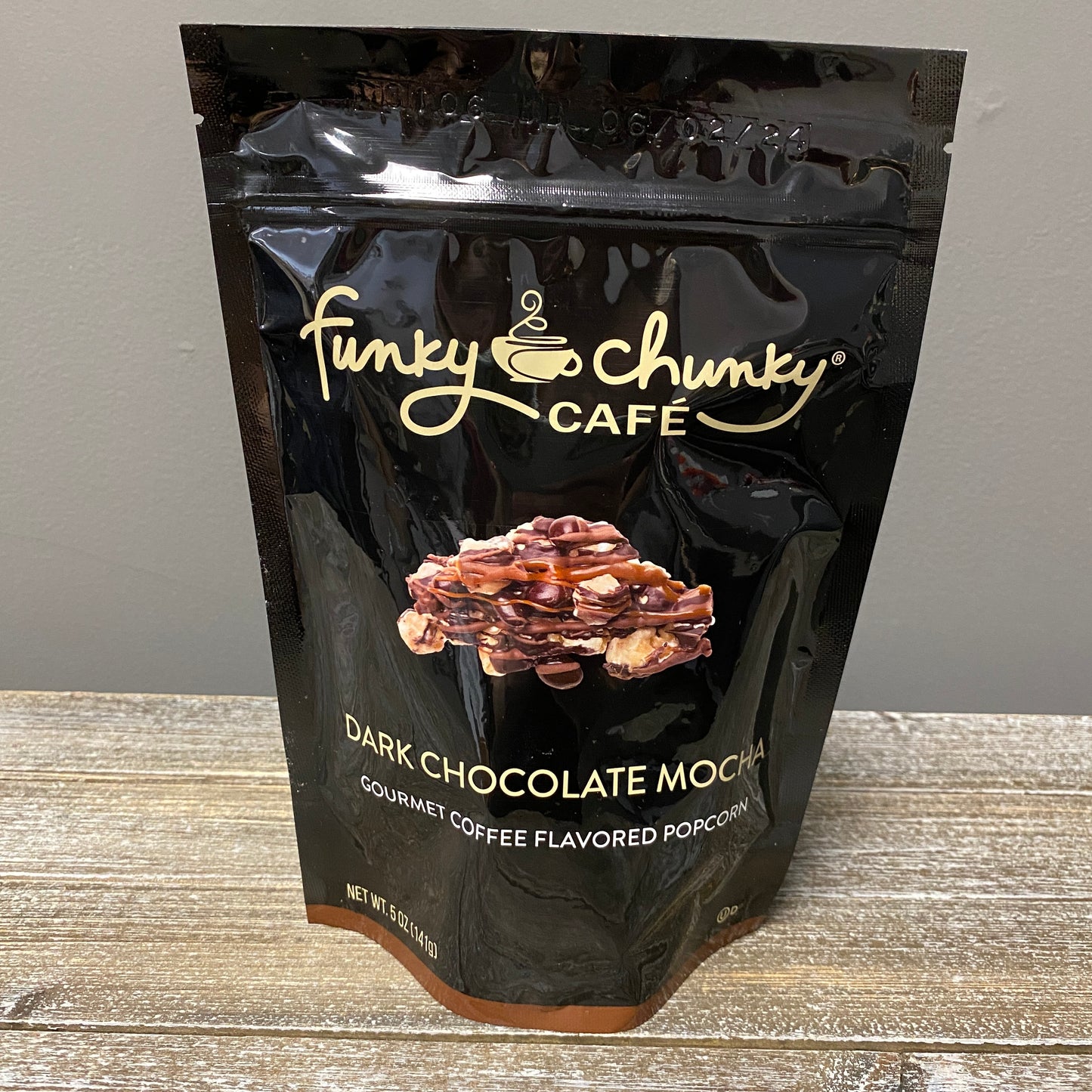 Funky Chunky Chocolate Popcorn - Dark Chocolate Mocha 5oz Bag