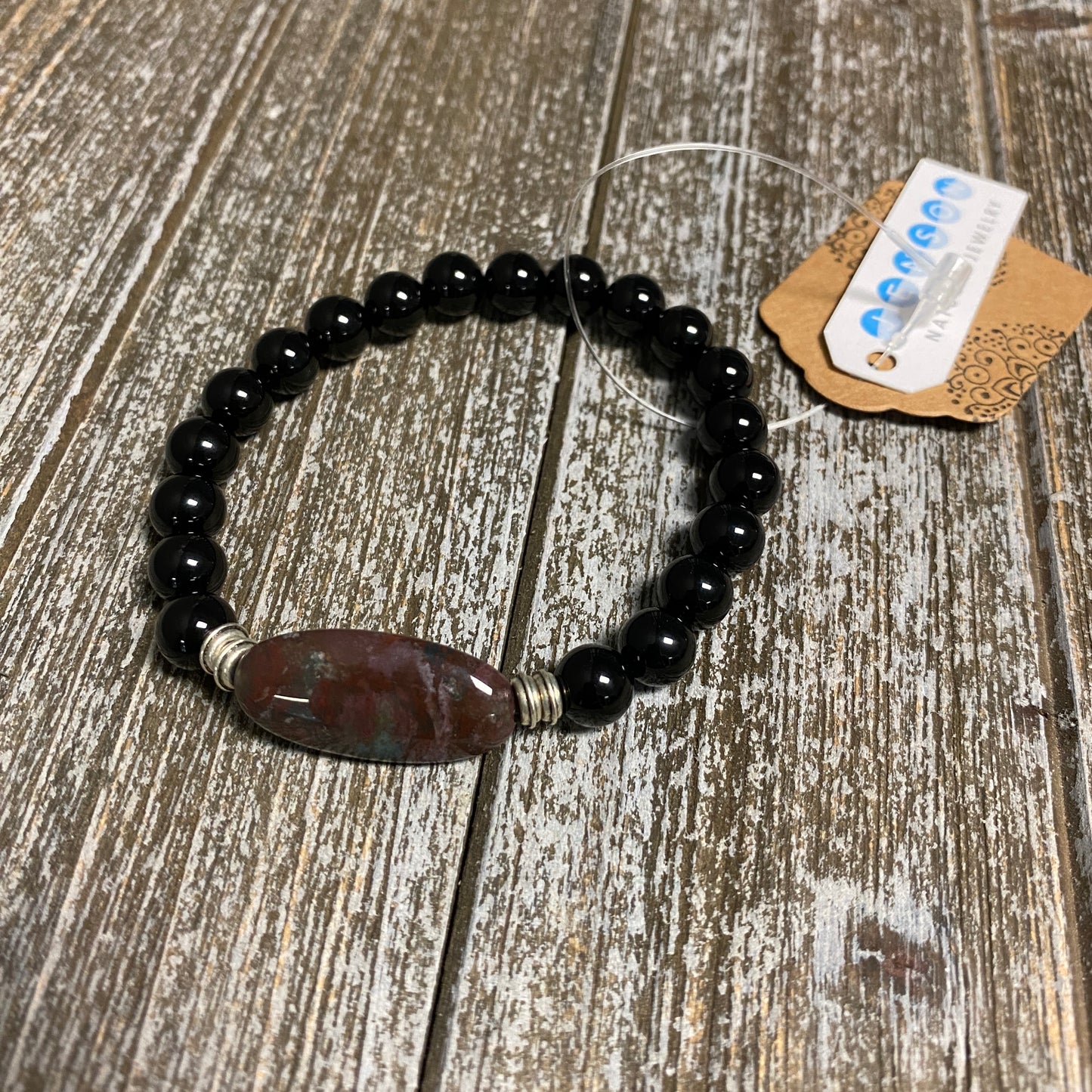 Fancy Jasper Onyx Bracelet