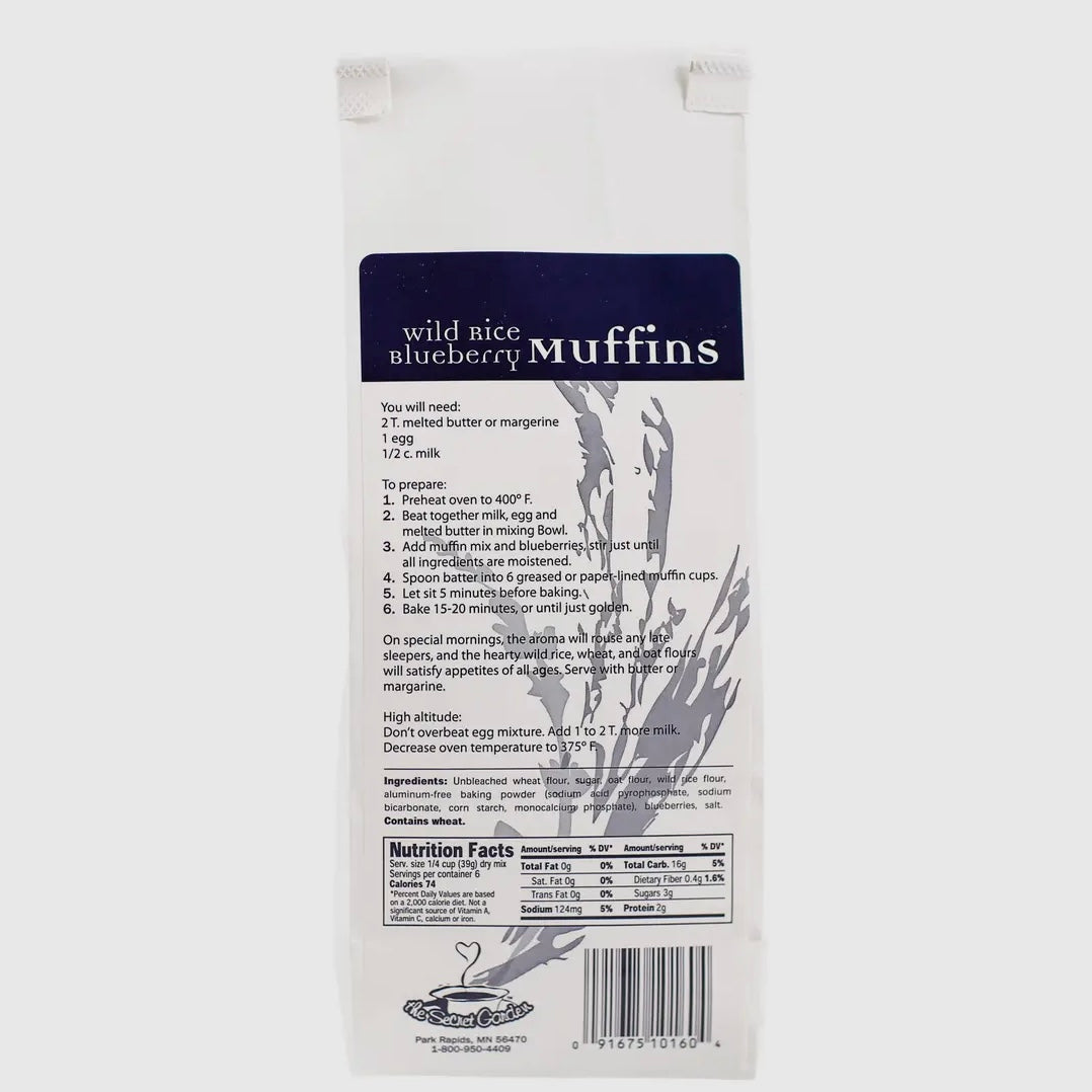 The Secret Garden - Wild Rice Blueberry Muffin Mix