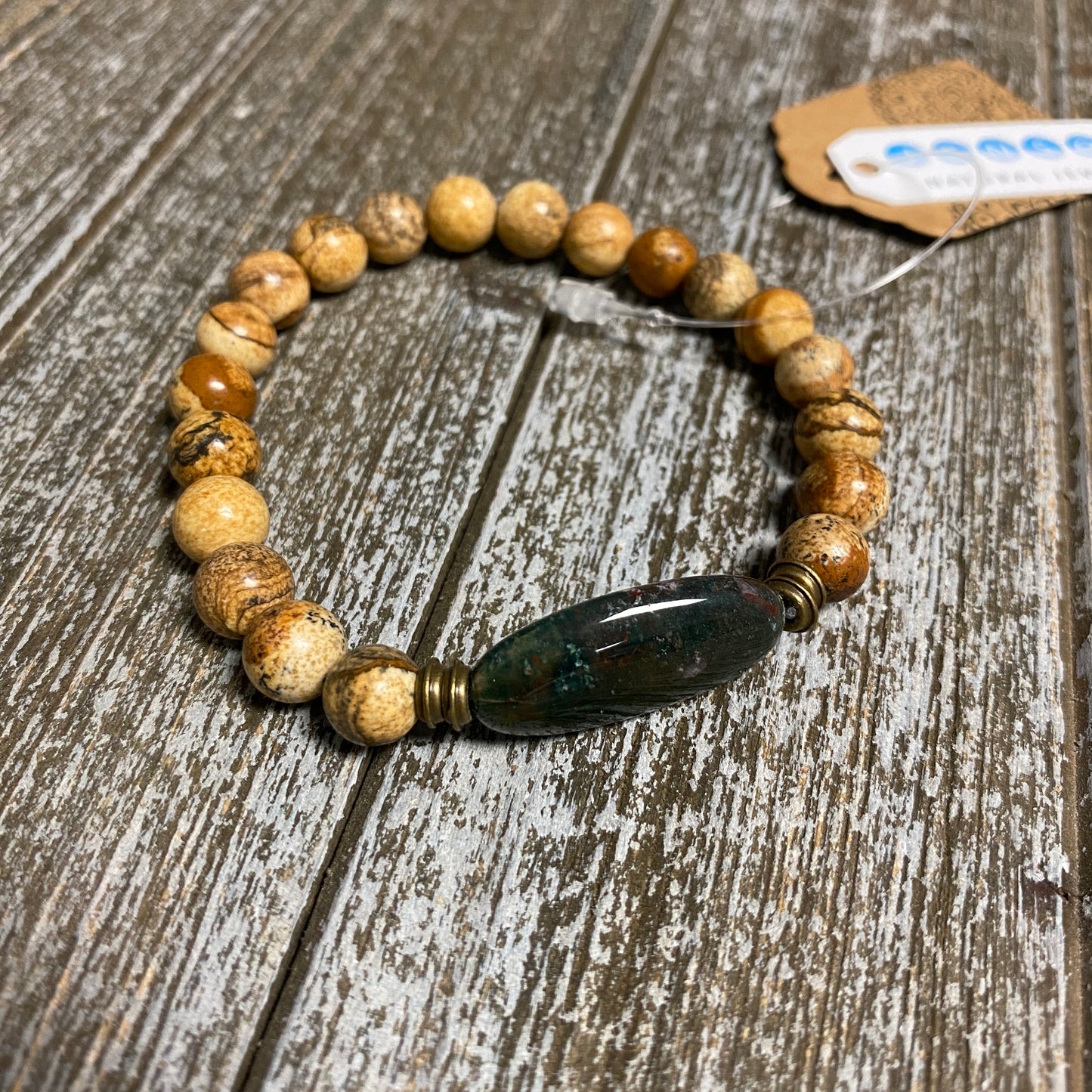 Fancy Jasper Picture Jasper Bracelet