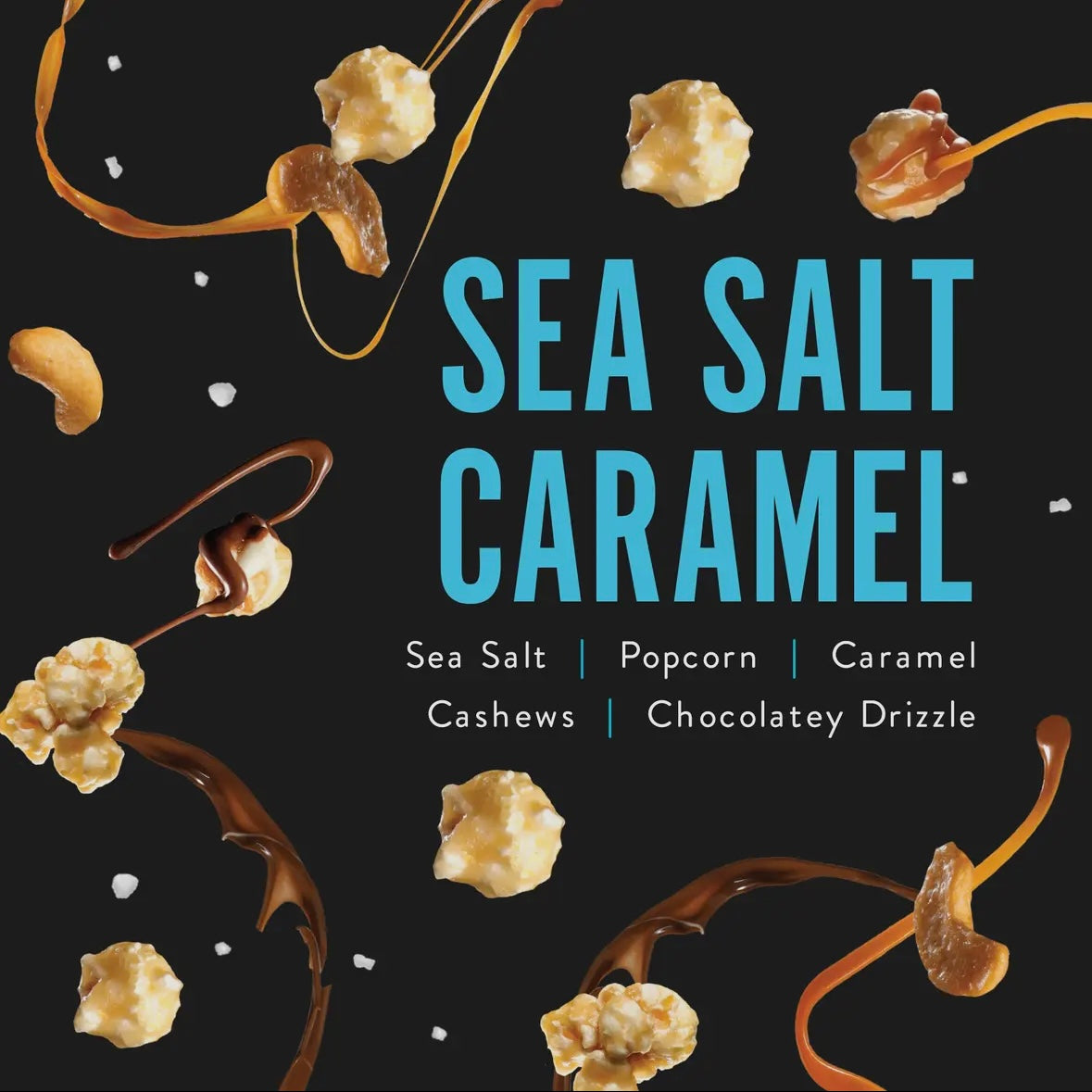 Funky Chunky Chocolate Popcorn - Sea Salt Caramel 5oz Bag