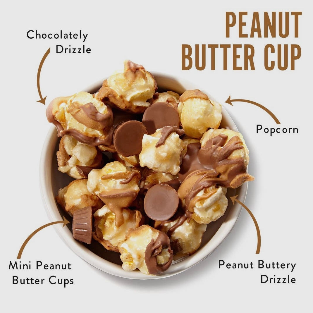 Funky Chunky Chocolate Popcorn - Peanut Butter Cup 2oz Bag