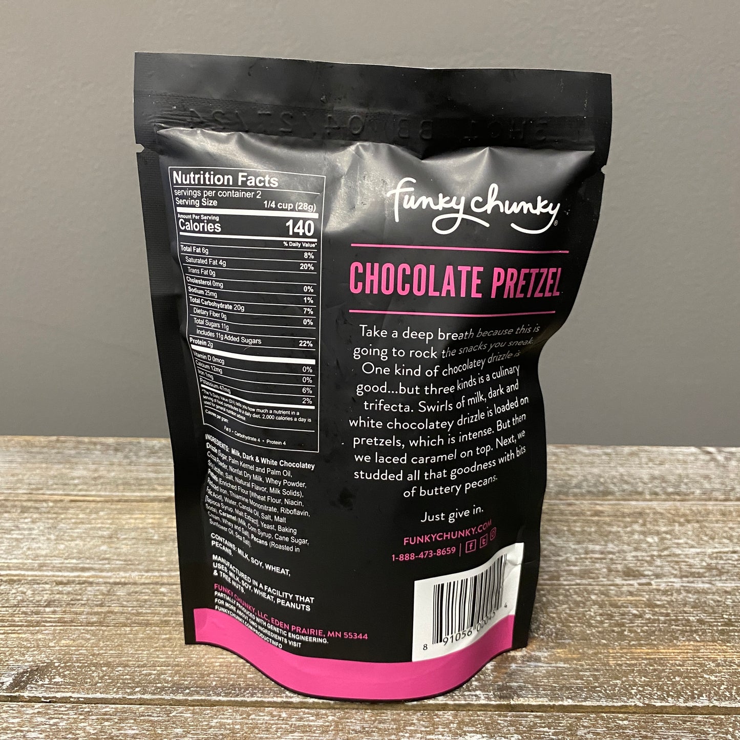Funky Chunky Chocolate Pretzel 2oz Bag