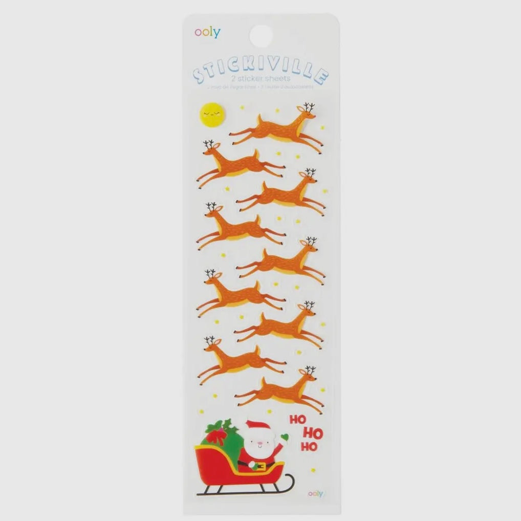 OOLY - Stickiville Stickers - Here Comes Santa