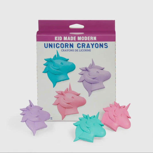 Kid Made Modern Set of 3 Crayons - Unicorn