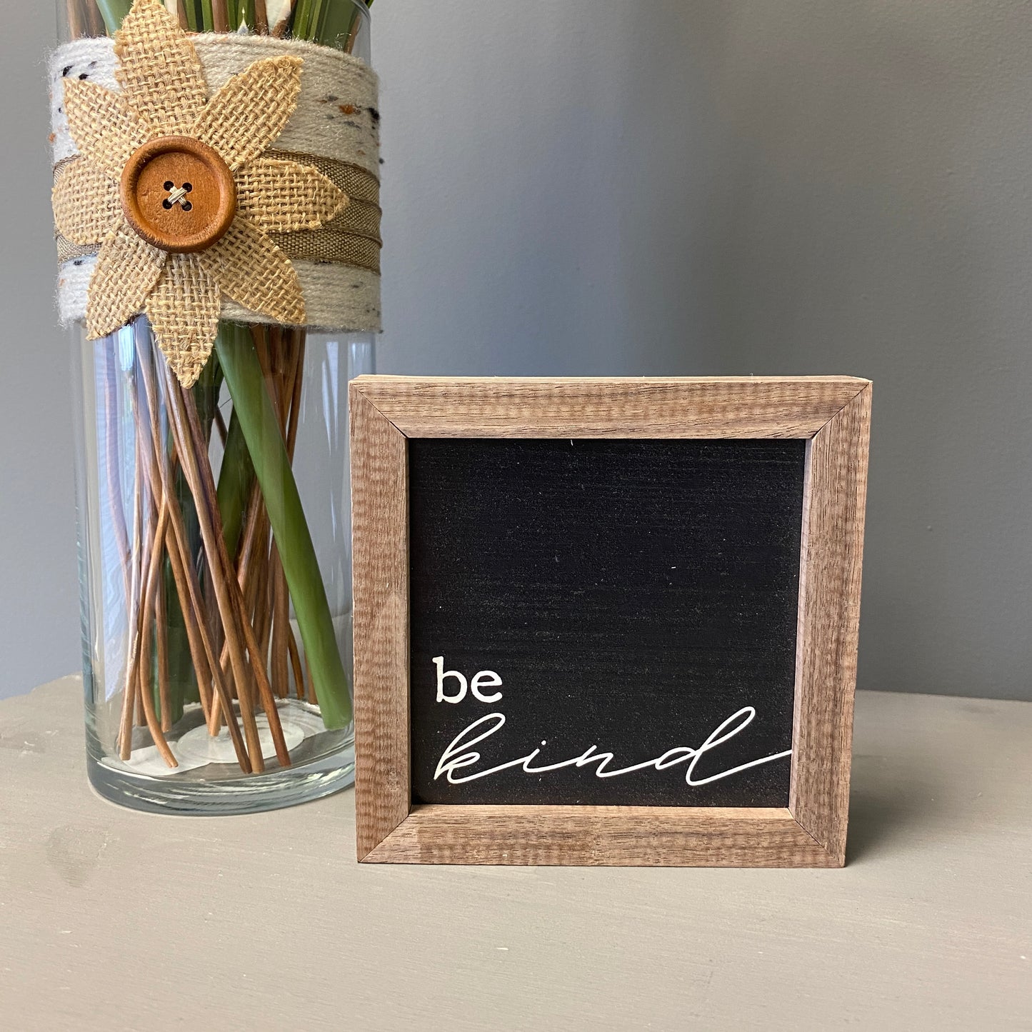 Be Kind Wood Sign