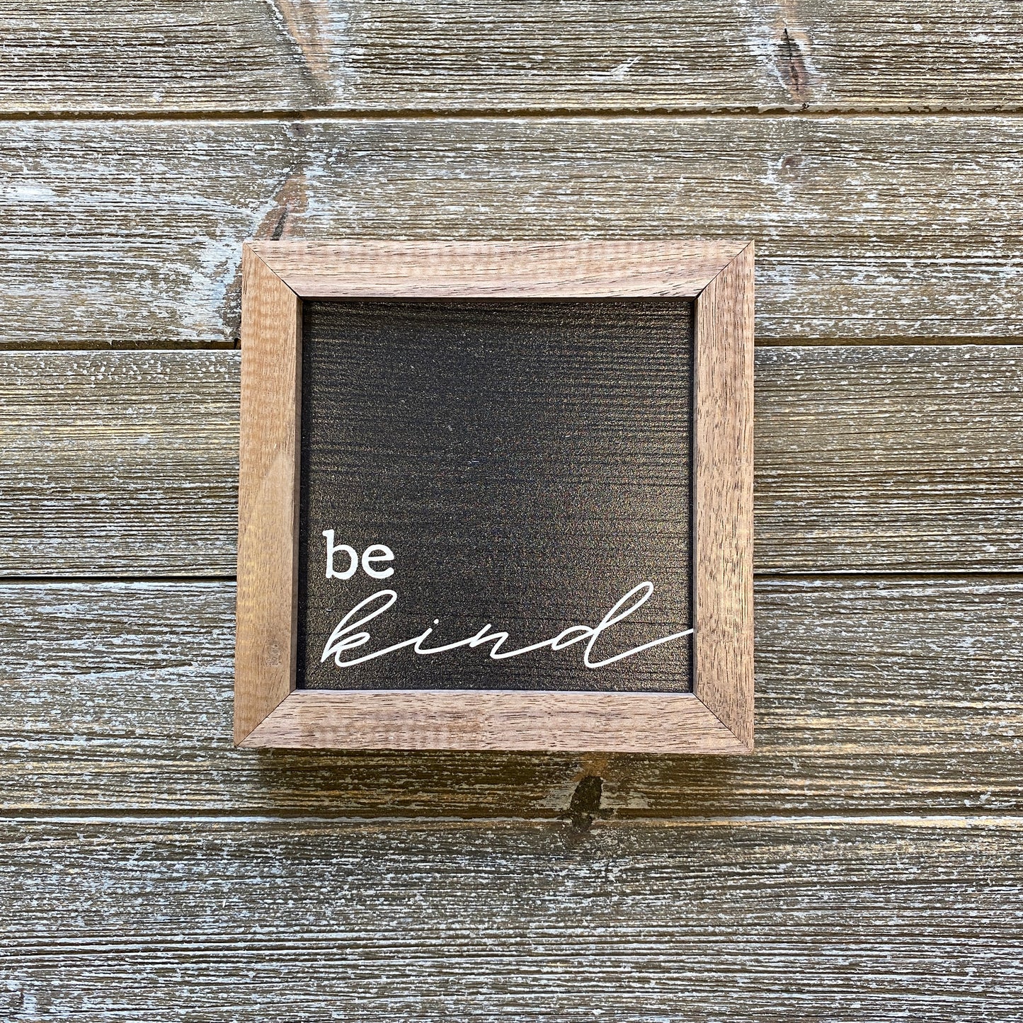 Be Kind Wood Sign