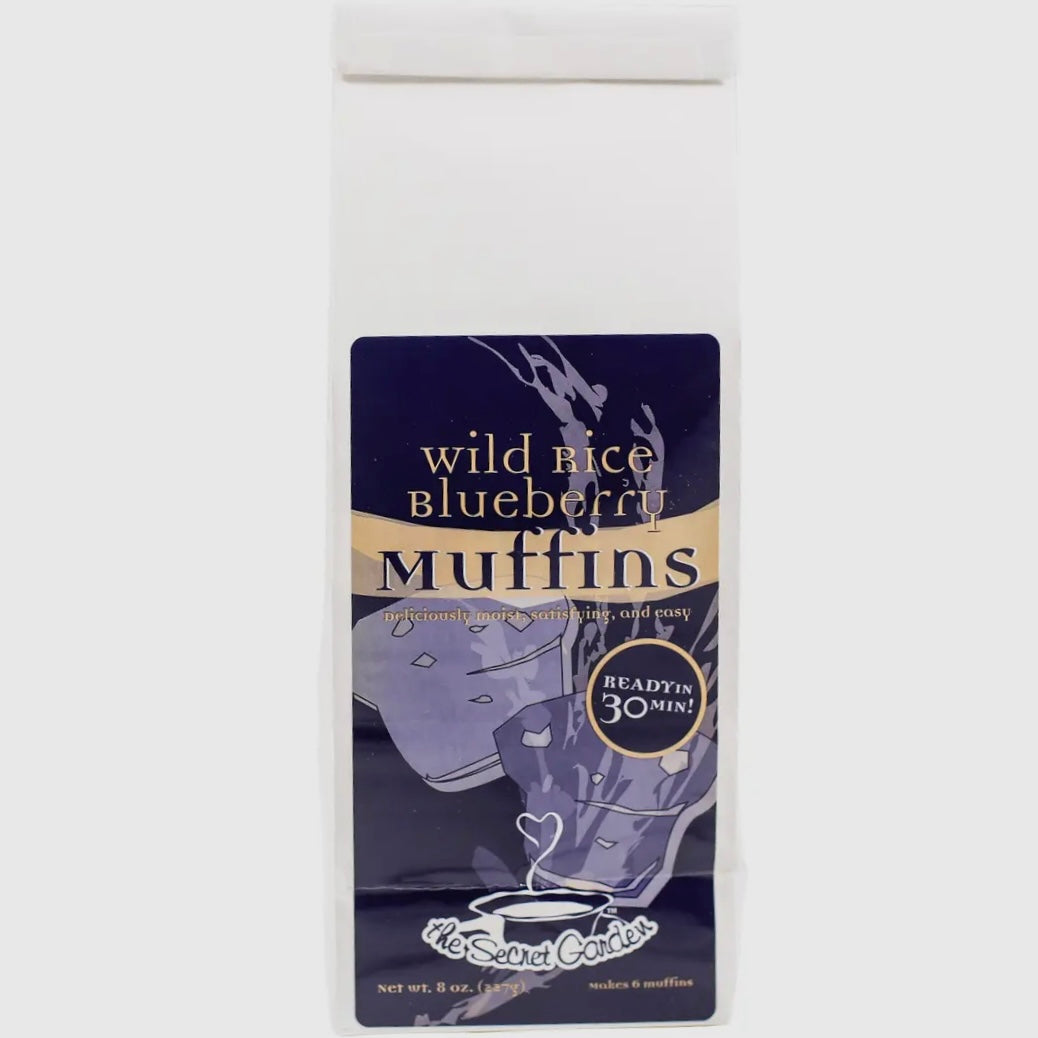The Secret Garden - Wild Rice Blueberry Muffin Mix