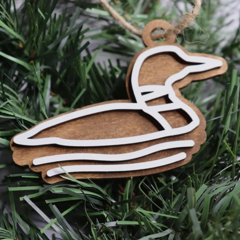 The Trendy Traveler - Wood Ornaments