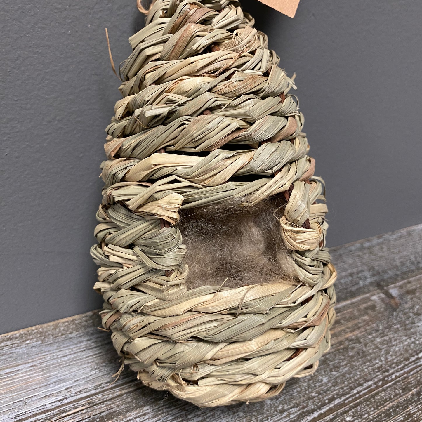 Wicker Nesting House - Tear Drop