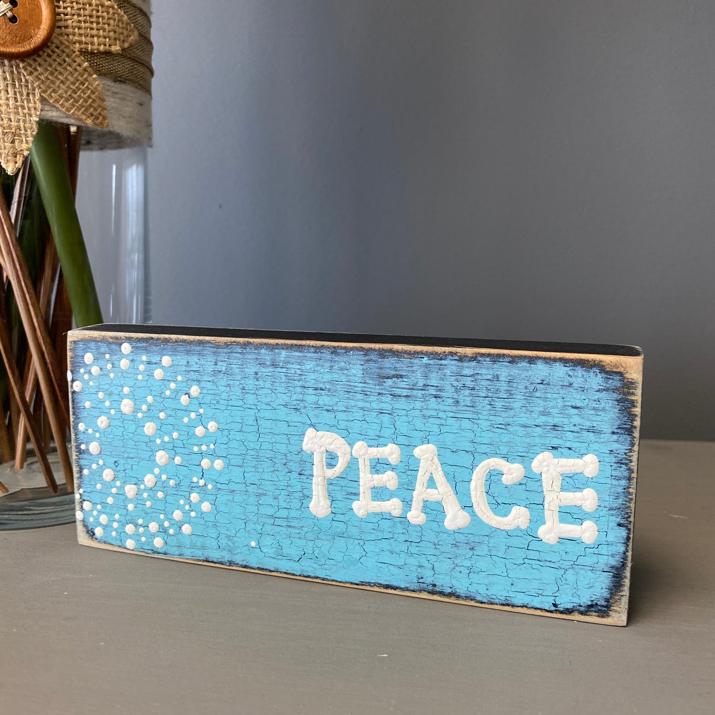 Mandala Dot Shelf Sitter