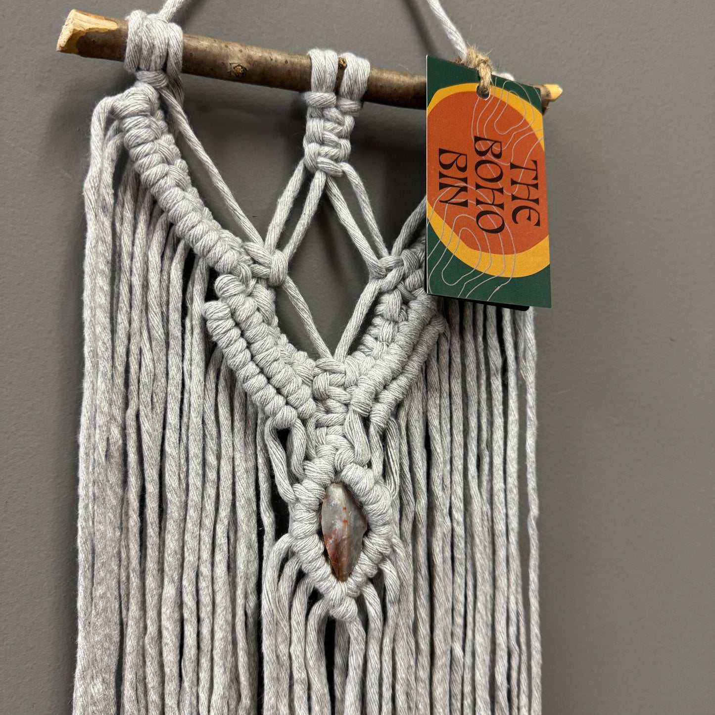 Macrame Wall Hanging - Small - Light Gray