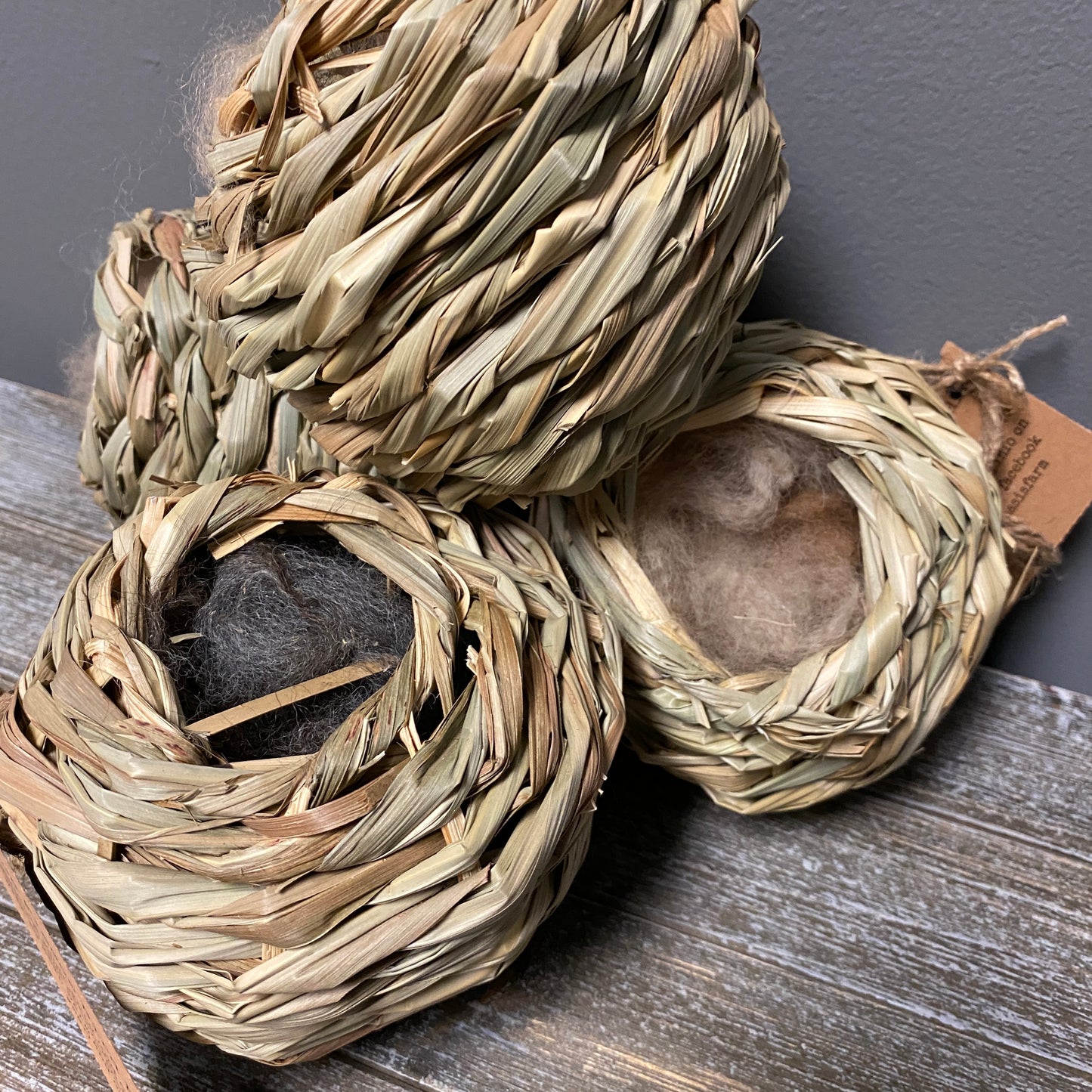Wicker Nesting House