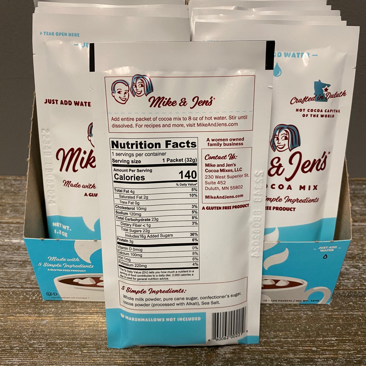 Mike & Jen's Hot Cocoa - Single Serving 1.2oz