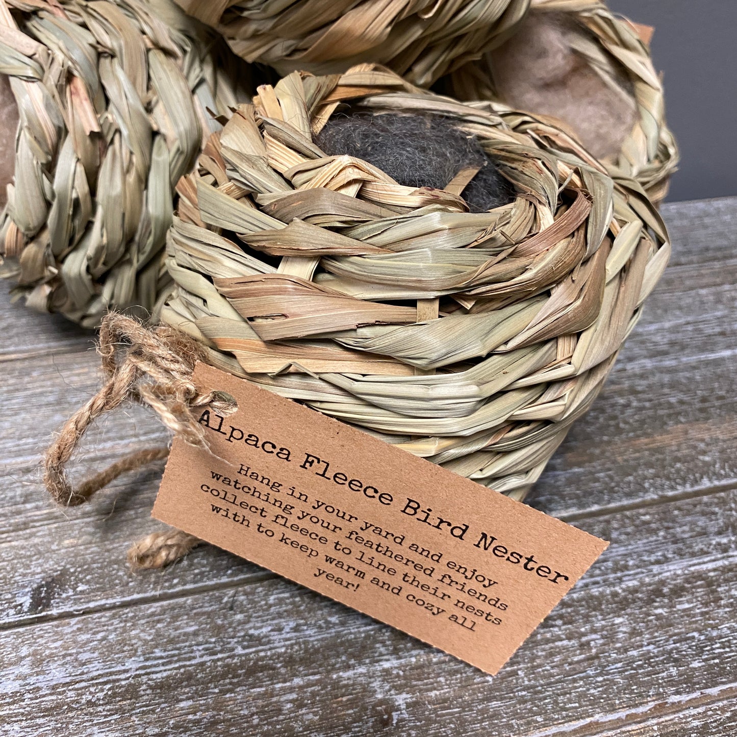 Wicker Nesting House