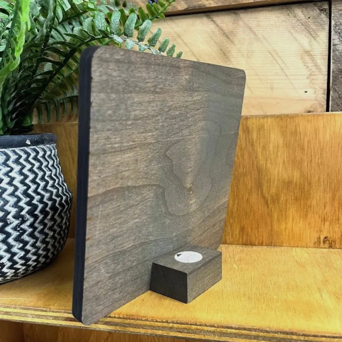 Desk Tabletop Decor - Deer with Mountains