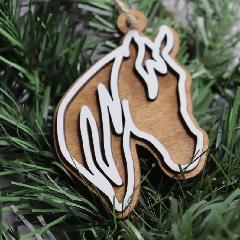 The Trendy Traveler - Wood Ornaments