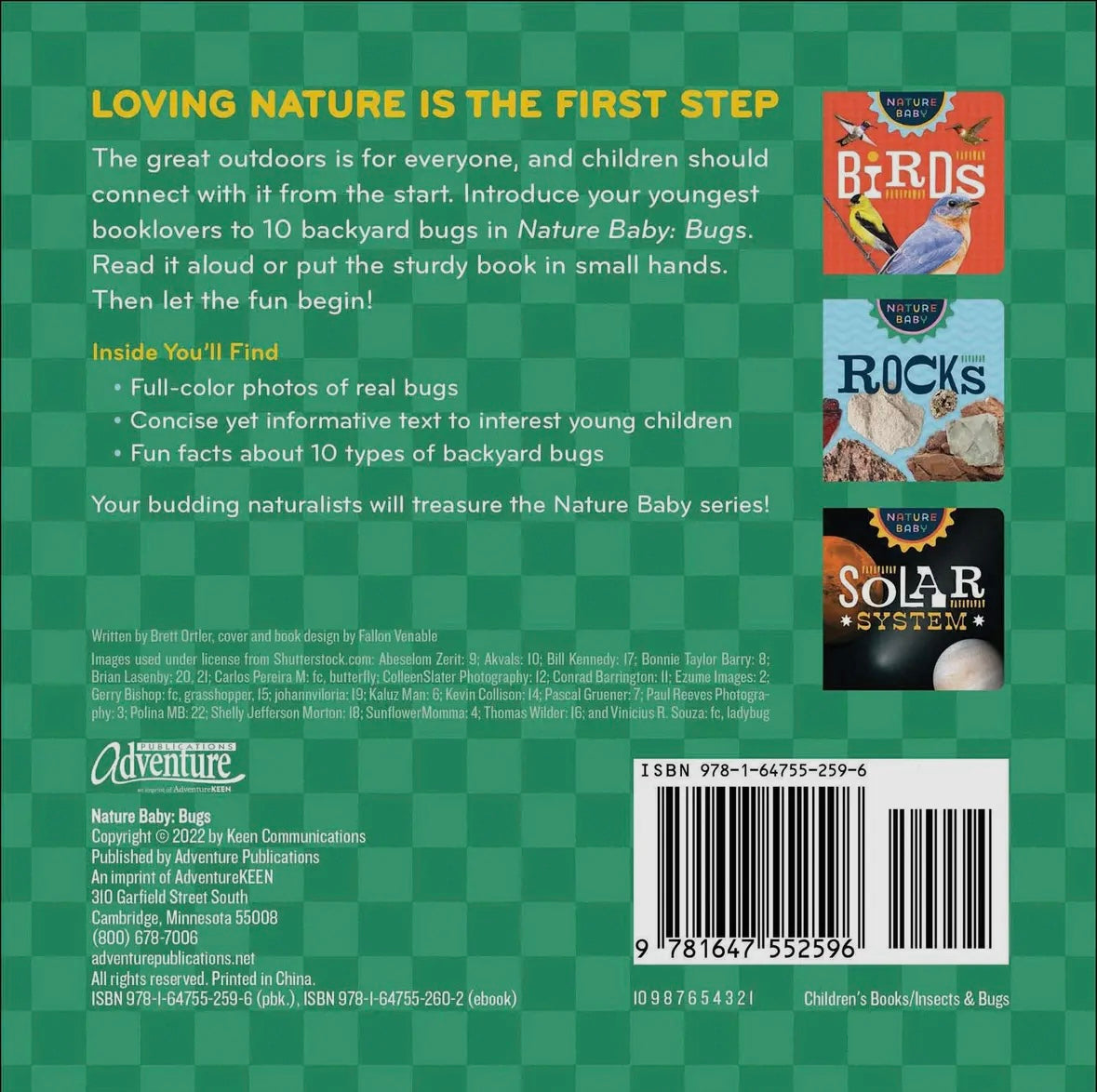 Book - Nature Baby: Bugs