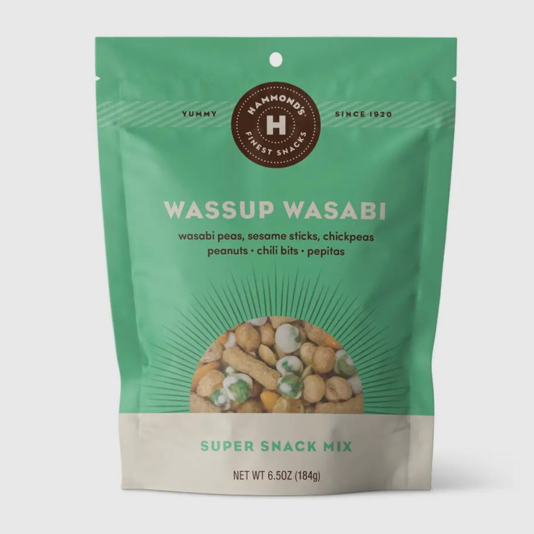 Hammond's Candies Snack Mix - Wassup Wasabi