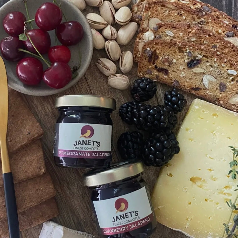 Janet's Finest Compotes Mini 1.5oz Jars