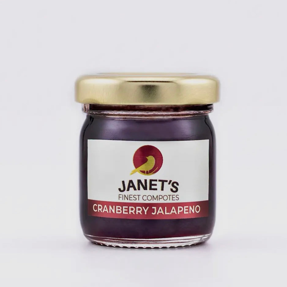 Janet's Finest Compotes Mini 1.5oz Jars