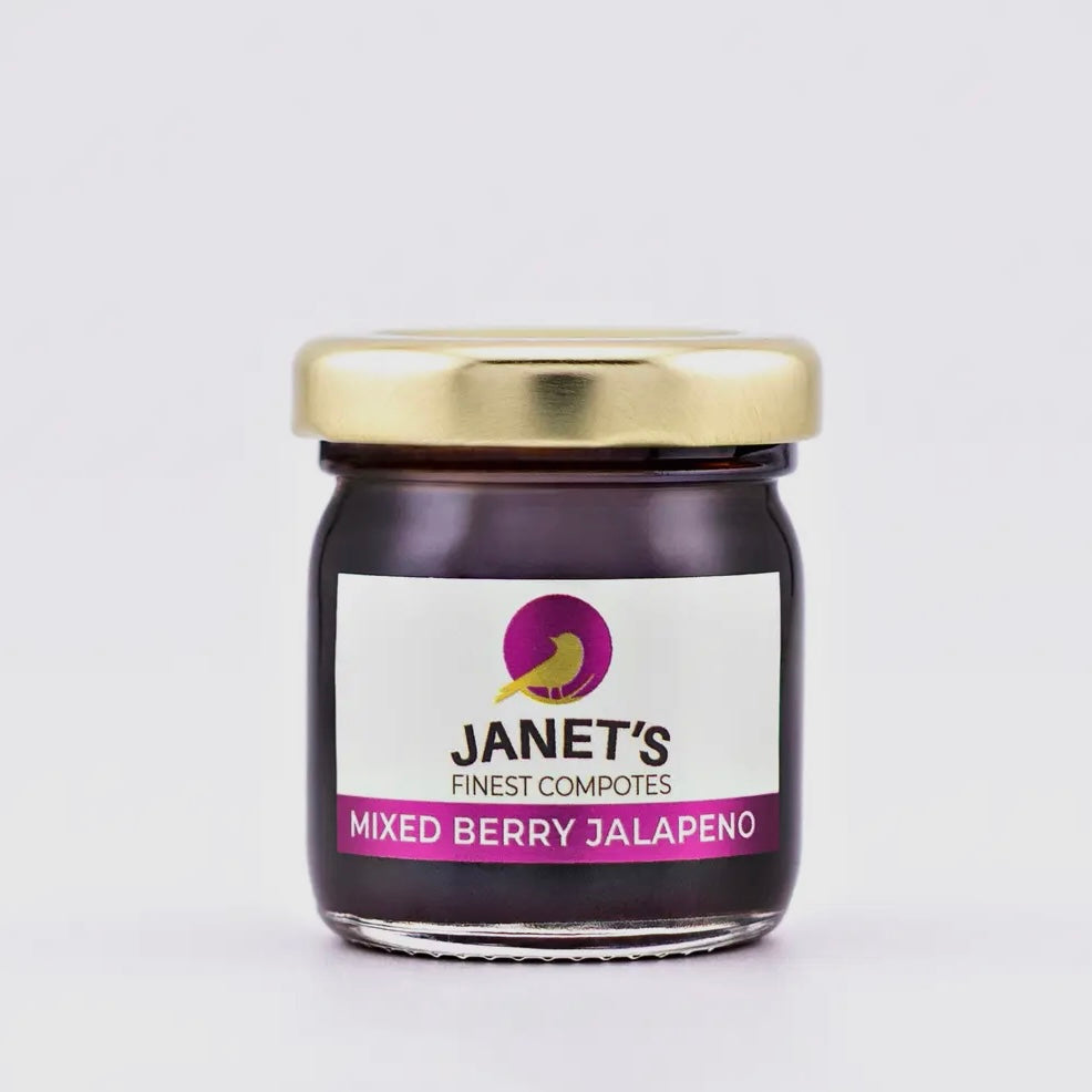 Janet's Finest Compotes Mini 1.5oz Jars