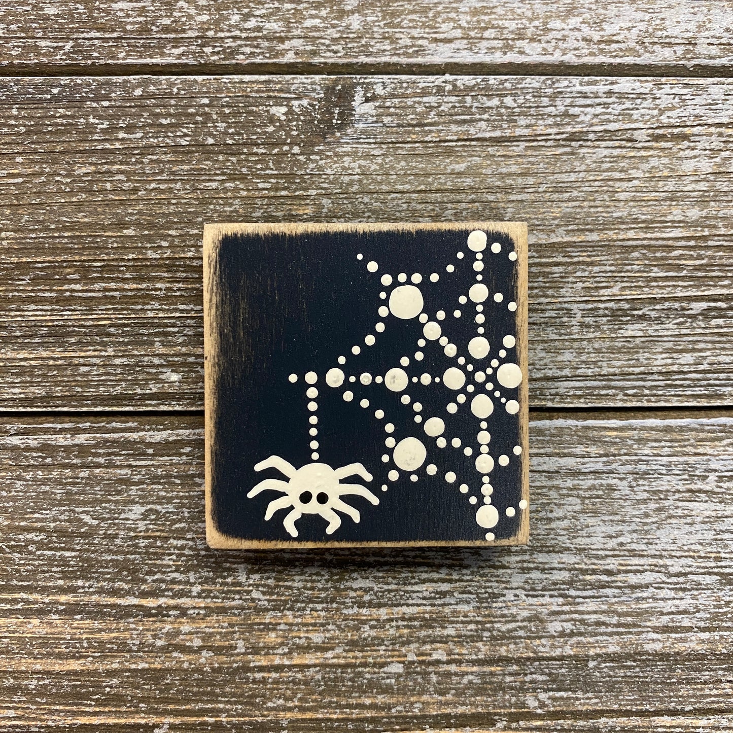 Magnet - Black and White Spider