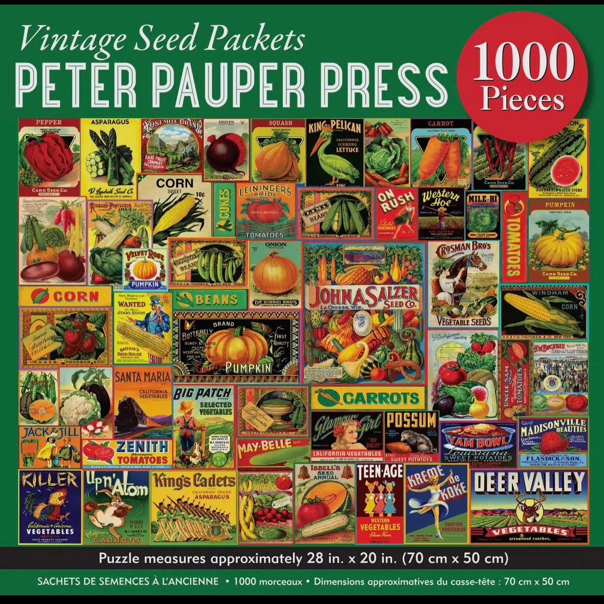 Puzzle - Vintage Seed Packets