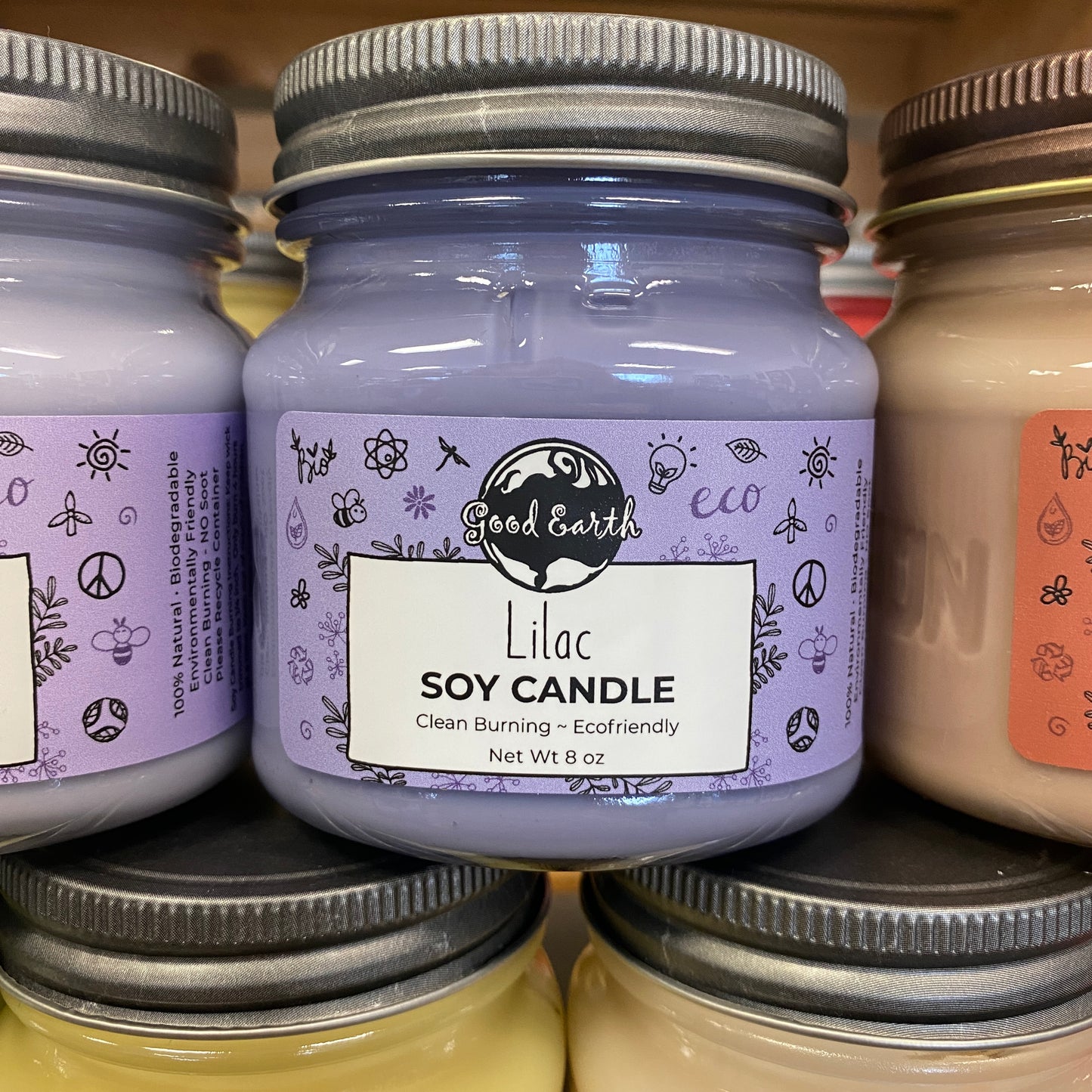 Soy Candle - 8oz - Good Earth