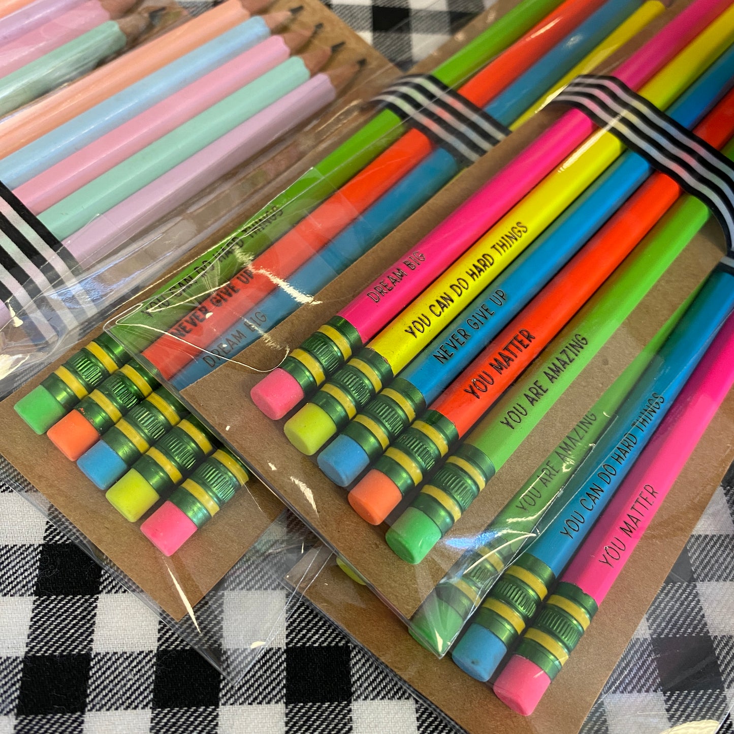 Pencil Set - Positive Affirmations