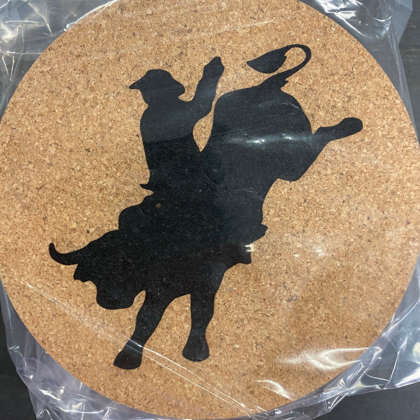 Engraved Cork Coasters - Set of 8