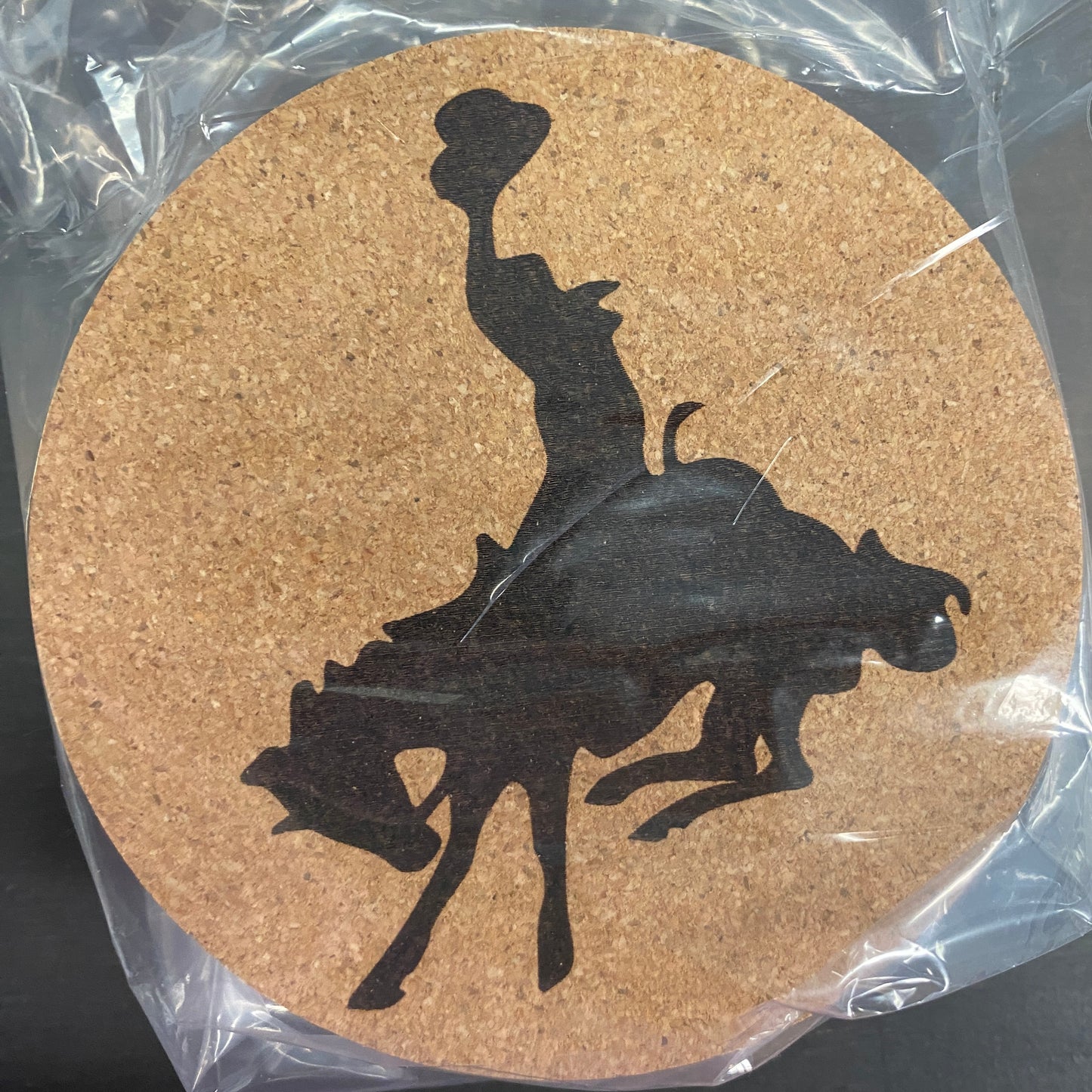 Engraved Cork Coasters - Set of 8
