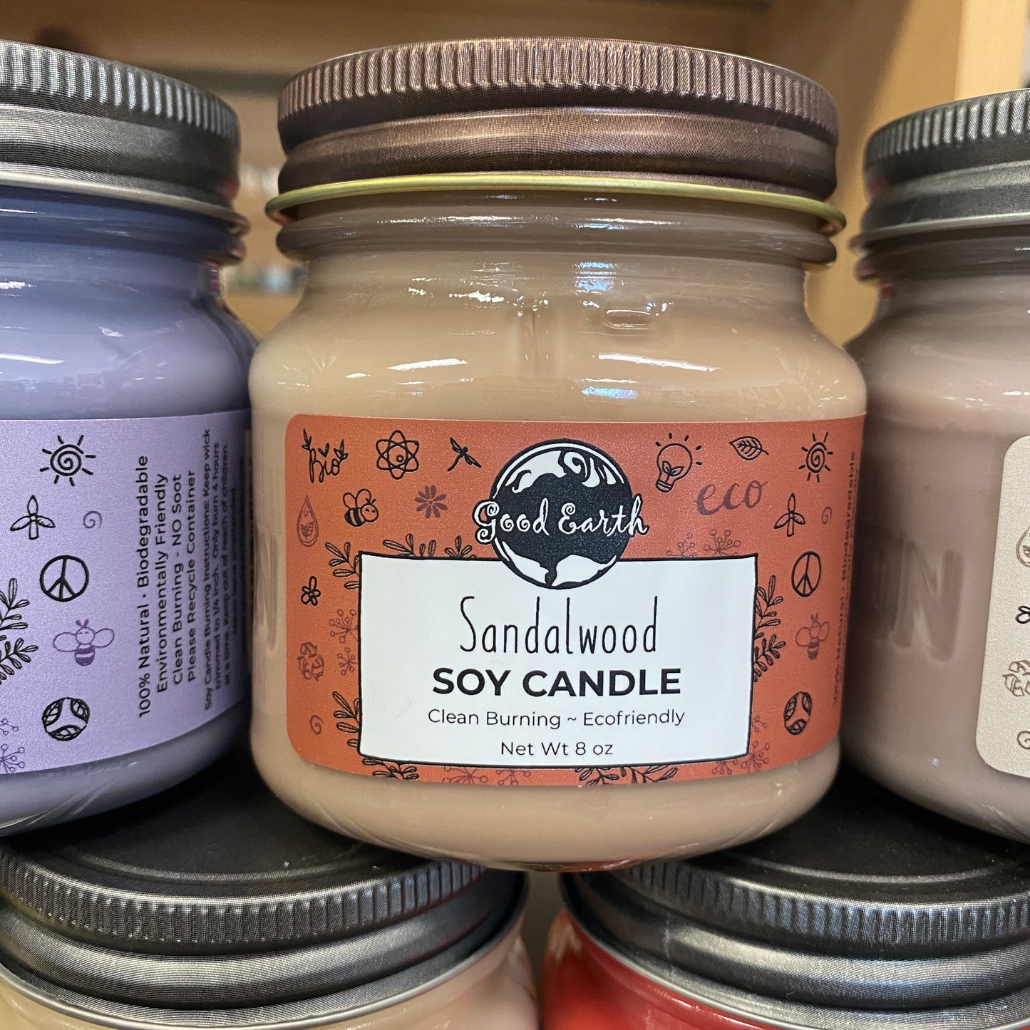 Soy Candle - 8oz - Good Earth