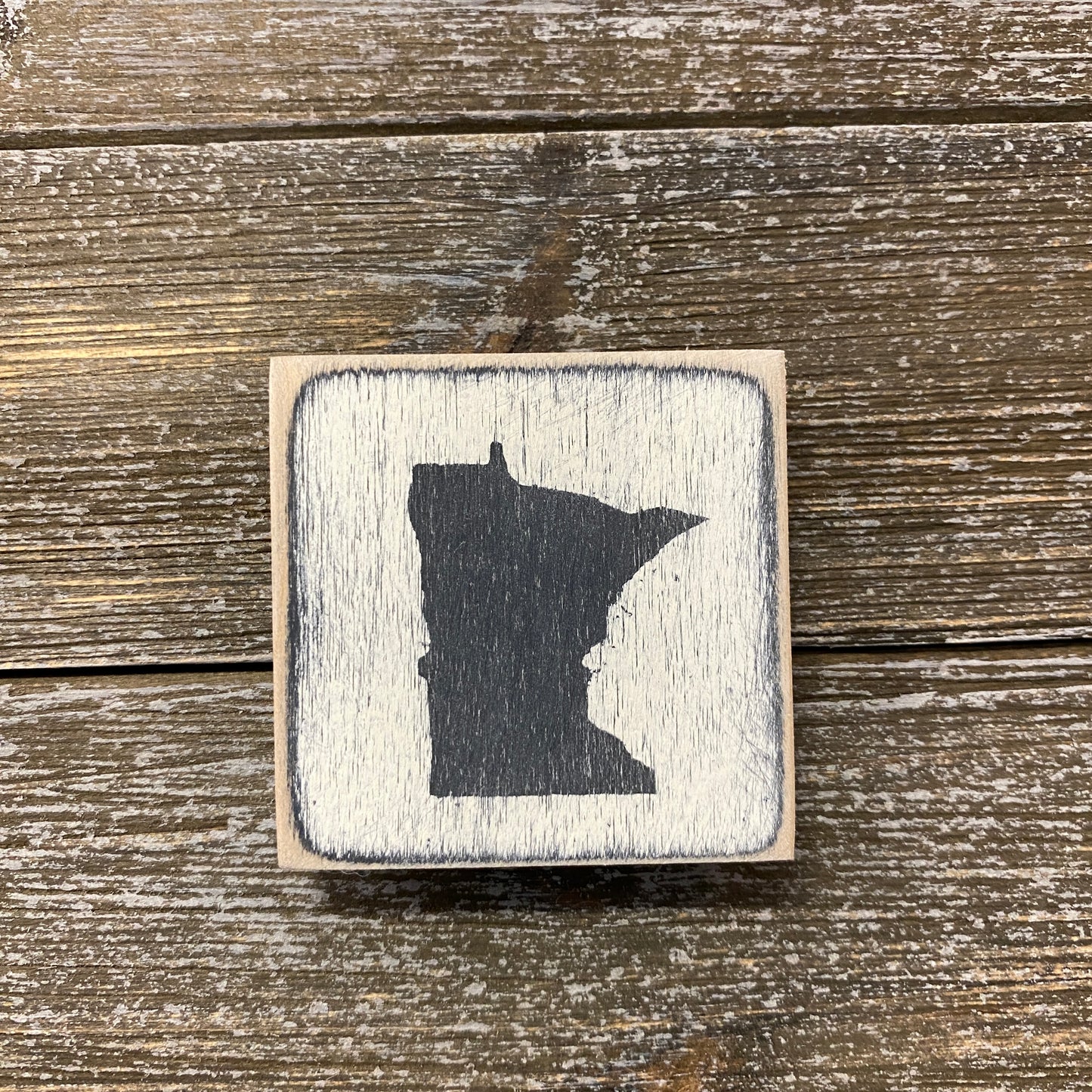 Magnet - Black and White Minnesota