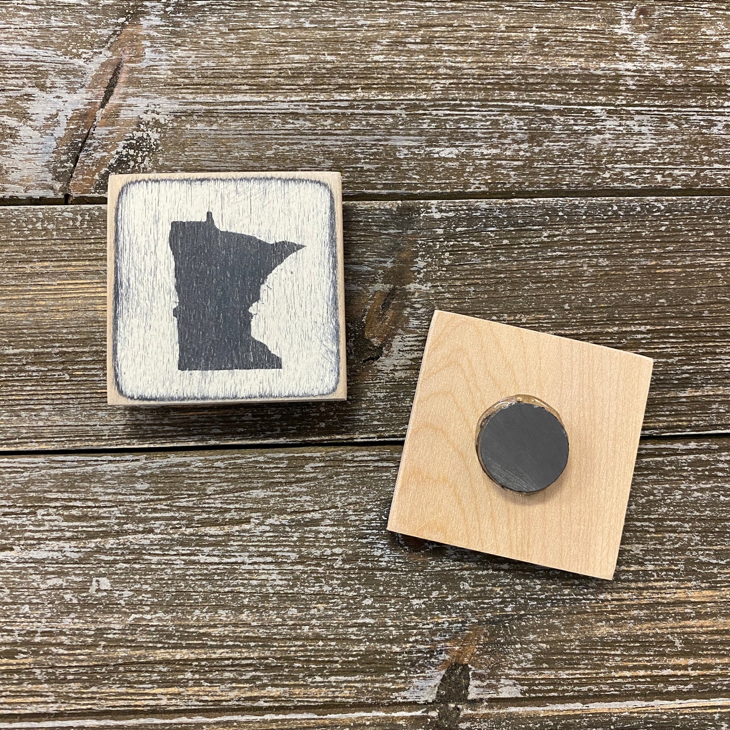 Magnet - Black and White Minnesota