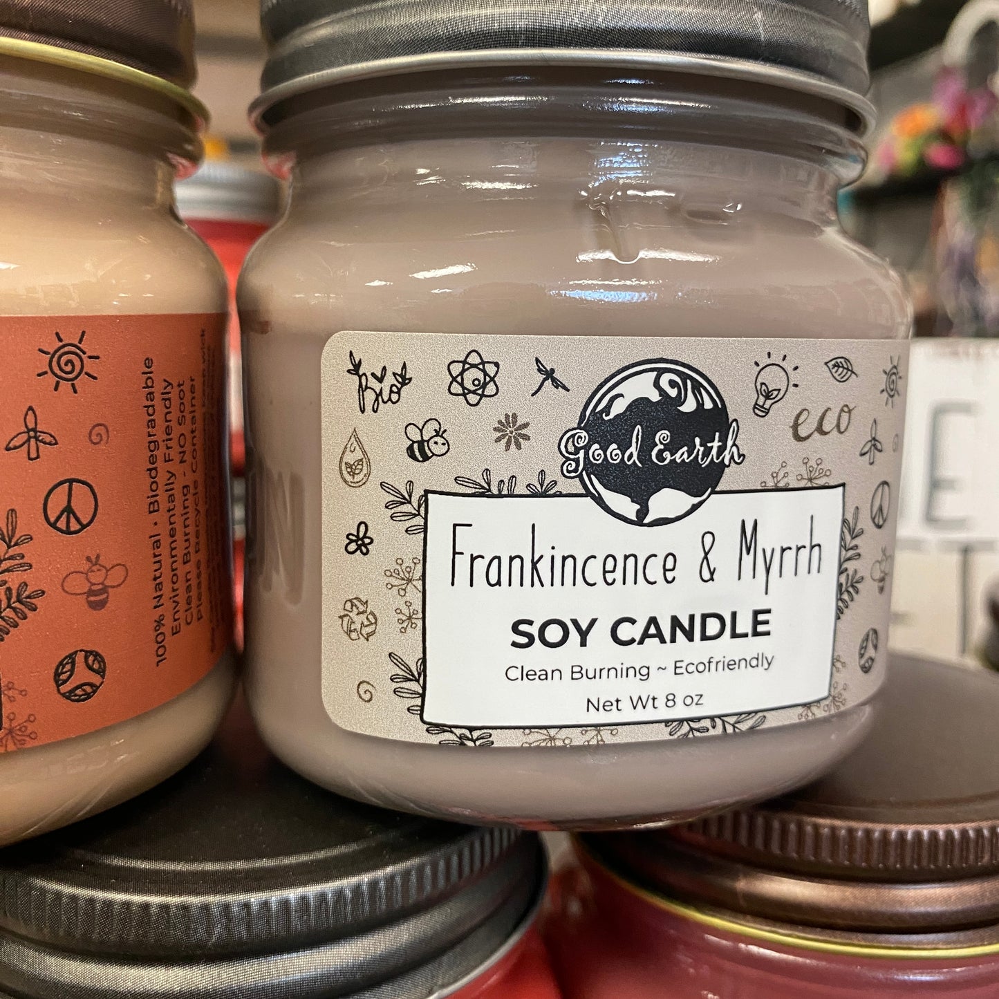 Soy Candle - 8oz - Good Earth