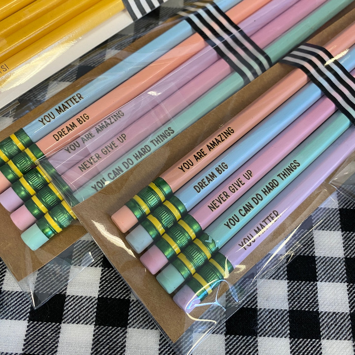 Pencil Set - Positive Affirmations