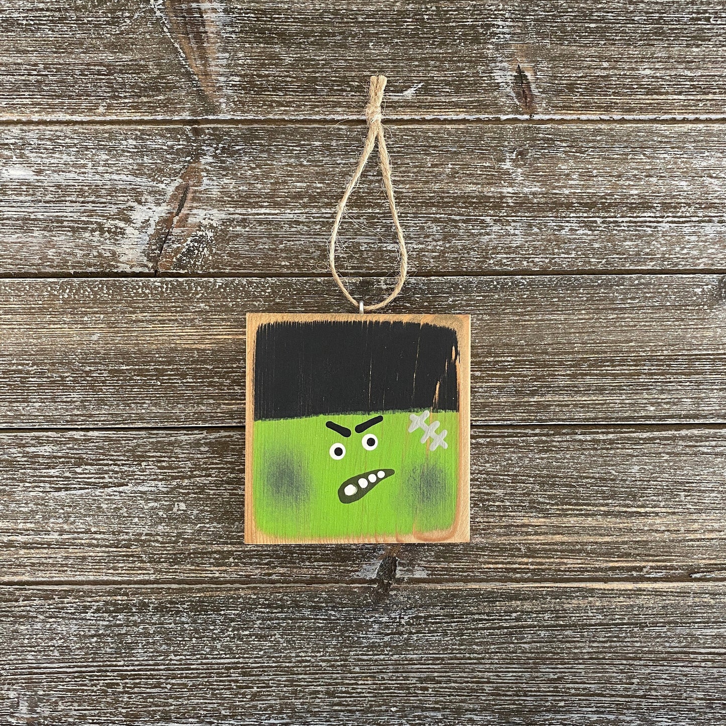 Halloween Decor - Frankenstein Monster Ornament