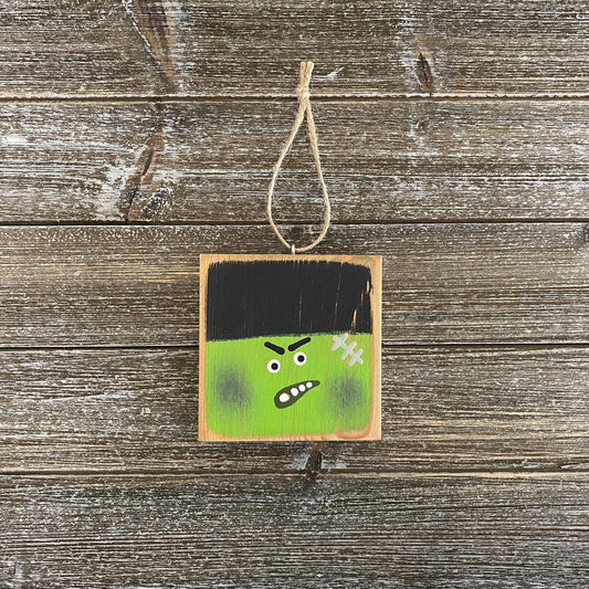 Halloween Decor - Frankenstein Monster Ornament