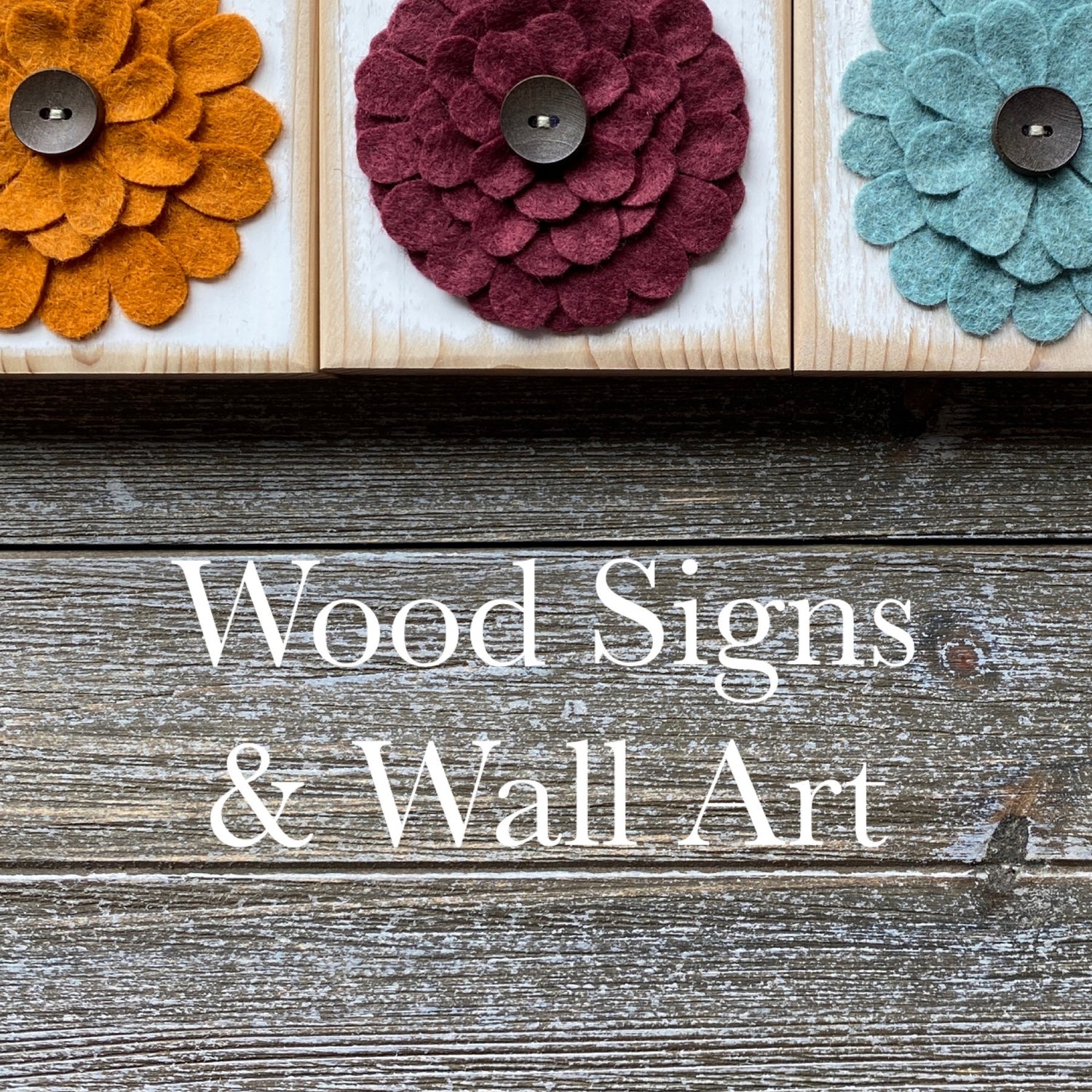 Wood Signs & Wall Art