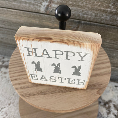 Easter Decor - Farmhouse Happy Easter Ornament