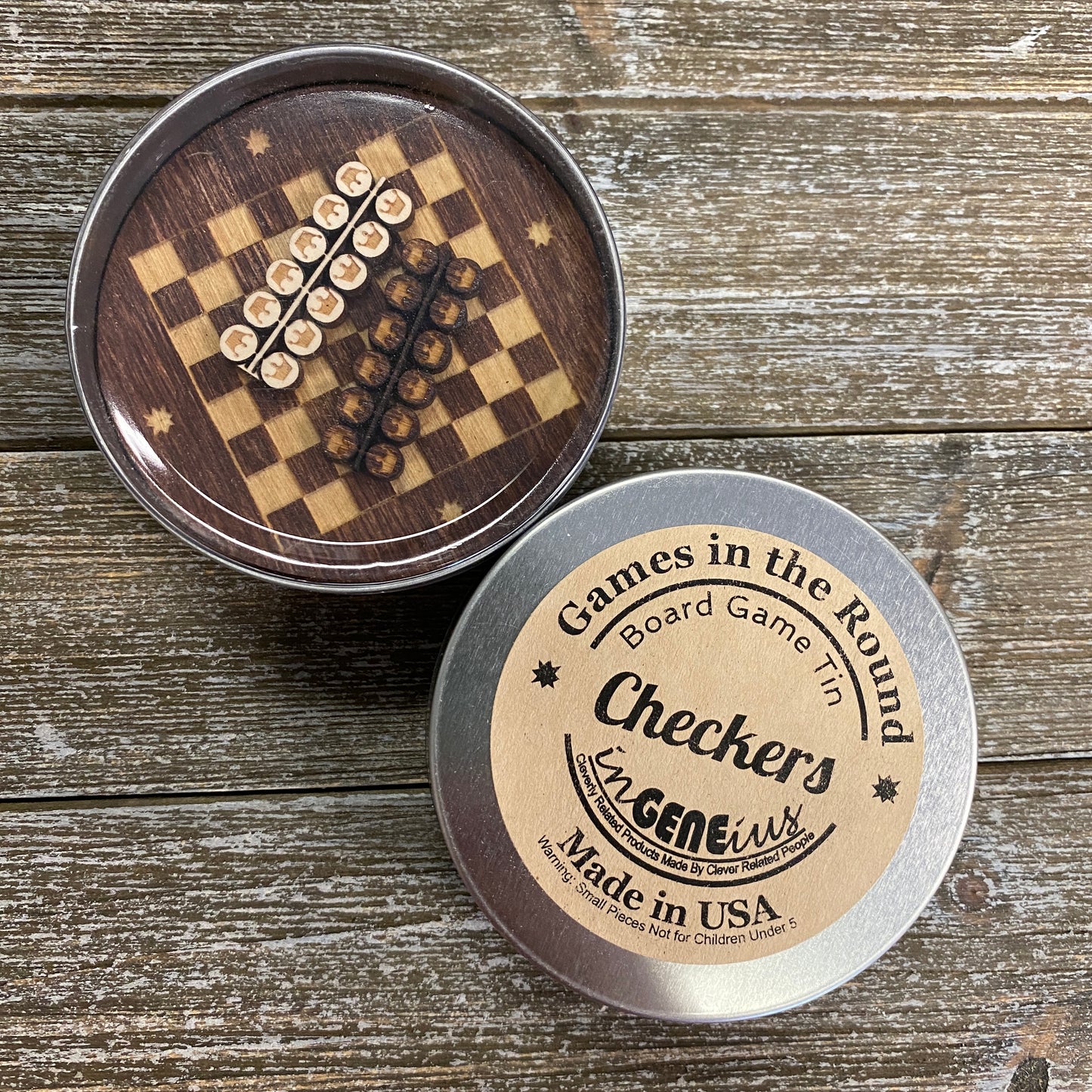 Games in the Round - Checkers