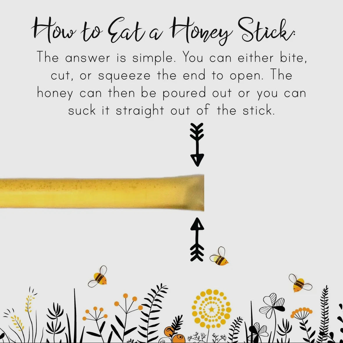Sister Bees Honey Sticks