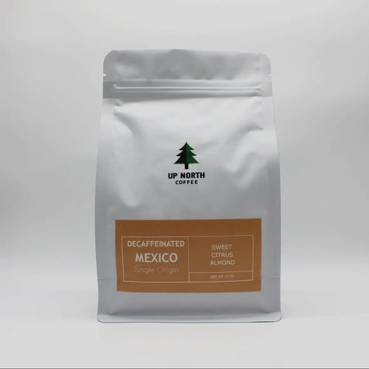 Up North Coffee - Decaf Mexico 12oz Ground Bag