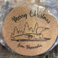 Holiday Cork Coasters - Set of 8 Coasters