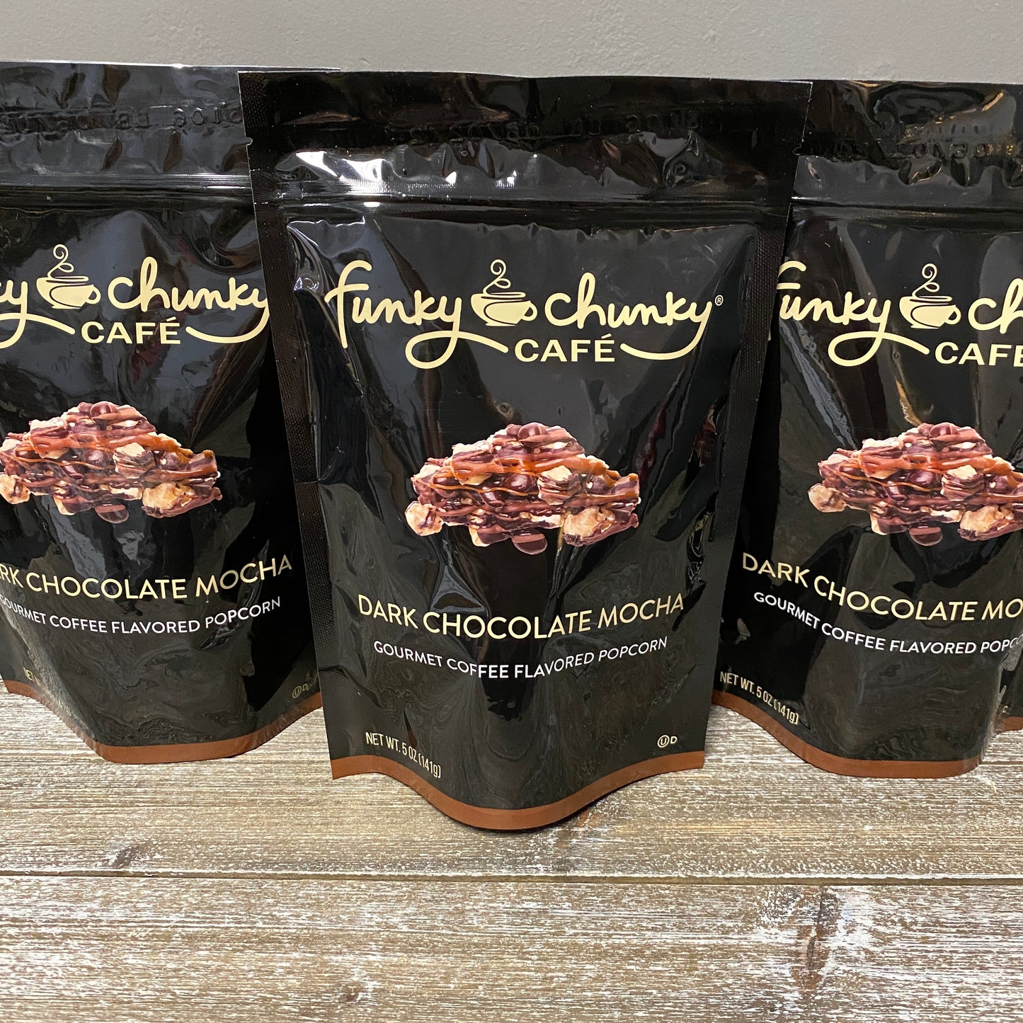 Funky Chunky Chocolate Popcorn - Dark Chocolate Mocha 5oz Bag