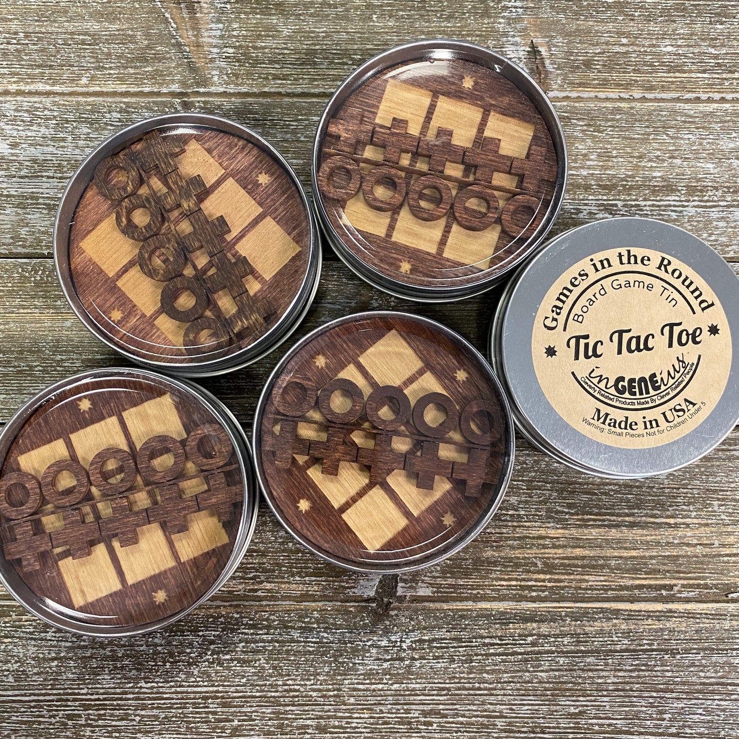 Games in the Round - Tic Tac Toe