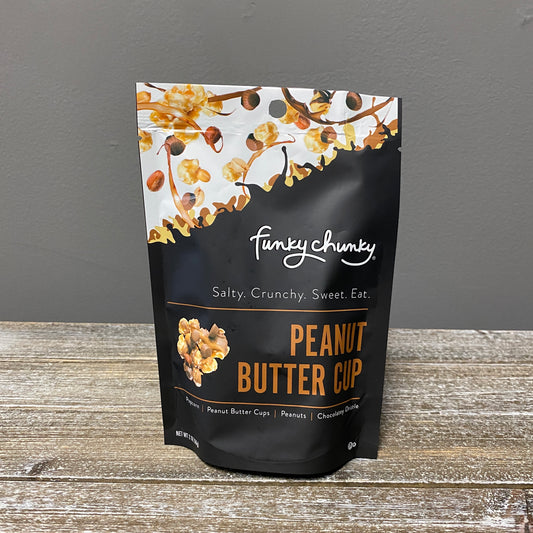 Funky Chunky Chocolate Popcorn - Peanut Butter Cup 2oz Bag